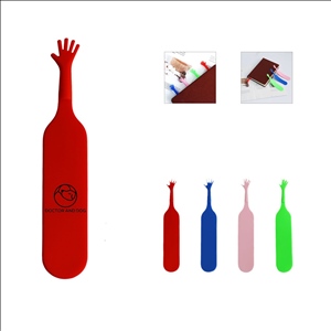 Silicone Finger Shaped Bookmark